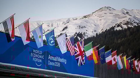 EU leaders take Davos stage as Trump rocks global order