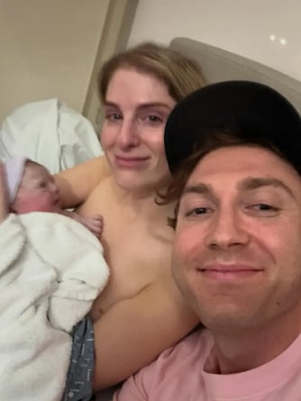MEGHAN Trainor and husband Daryl Sabara introduce daughter Mikey Moon, born through surrogacy after medical consultations.