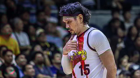 JUNE Mar Fajardo is staying focused on beating TNT Tropang 5G and leading San Miguel to the title of the PBA Philippine Cup.   