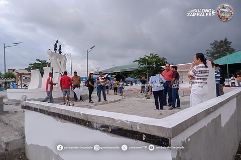 THE construction of the Bloodless Landing Monument is nearing completion at Barangay La Paz in the town of San Narciso, Zambales.
