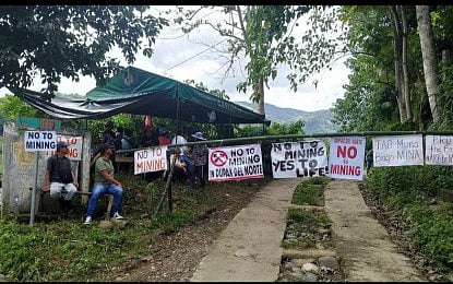 WOOGLE Corp. mining exploration site in Nueva Vizcaya province.