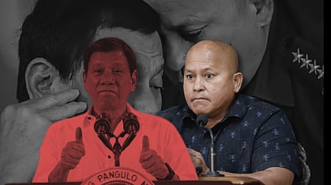 Vice President Sara Duterte shared former President Rodrigo Duterte’s birthday greeting for Sen. Ronald “Bato” Dela Rosa during a gathering with supporters in The Hague, Netherlands.