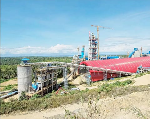 THE Century Peak's cement venture is part of a broader corporate profile that includes mining, smelting, and other industrial activities under the Century Peak Holdings umbrella. Photo shows the company’s cement plant in Pinamungajan, Cebu equipped with its own pier for barge shipments to island markets.