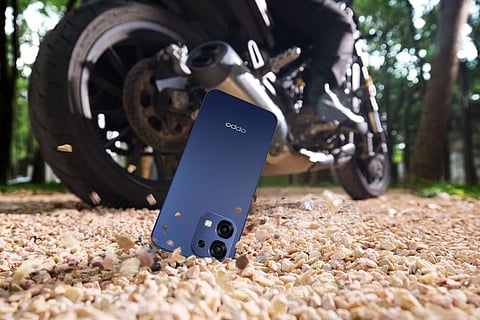 OPPO’s A6 Pro is rated against accidental drops.