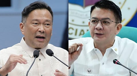SENATOR JV Ejercito and Senator Chiz Escudero