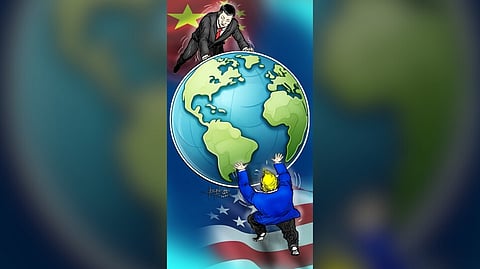 Superpowers: One ascends, another recedes