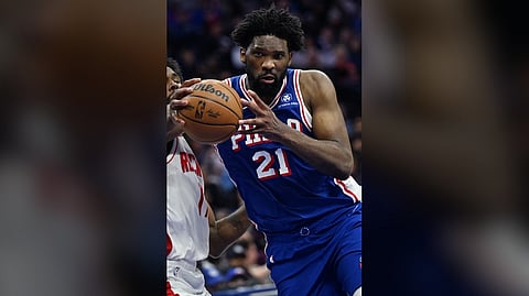 JOEL Embiid drops a triple-double performance to power the Philadelphia 76ers to a 128-122 overtime  victory over the Houston Rockets in the NBA regular season.