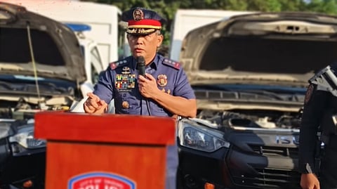 Taguig Police inspect patrol fleet