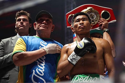 IBF champion Pedro Taduran has secured a solid backup plan.