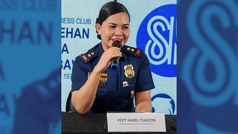 CAPT. Hazel Tuazon.
