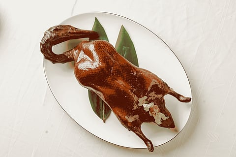 Red Lantern's Authentic Roasted Pecking Duck