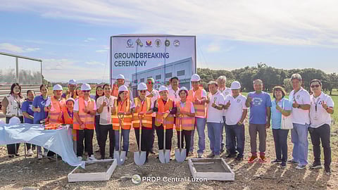 The Villa Bar Primary Multi-purpose Cooperative started the construction of the 584-square-meter rice mill facility, and received new farm machinery and vehicles from the government agency in the town of Llanera, Nueva Ecija on January 26, 2026.