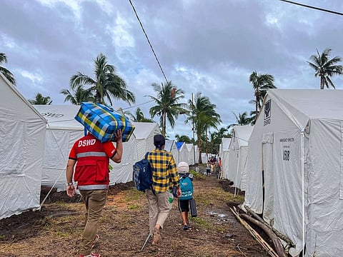 Residents Affected by the continuous restiveness of Mayon Volcano are now transferring to Tent Cities as the alert status remained in Alert Level 3