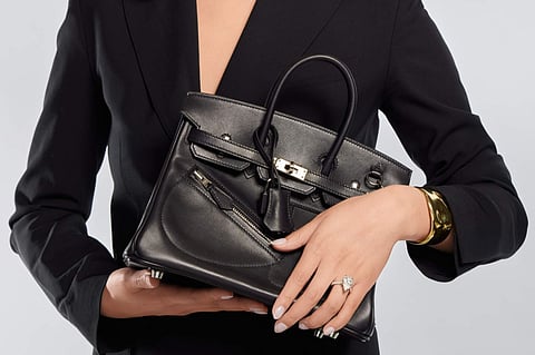 Inside the Bag: The 2026 Hermès “G” date stamp, discreetly embossed on Birkins and Kellys, signals the year of manufacture for collectors and resellers alike.