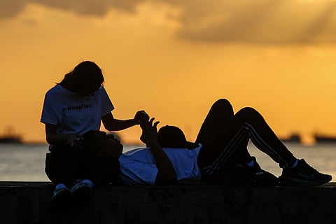 Ending the day with a glow 