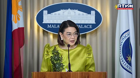 Palace Press Officer Undersecretary Claire Castro