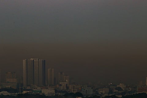 AIR quality reaches unhealthy levels for sensitive groups.