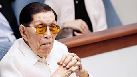 LATE Senator Juan Ponce Enrile