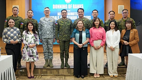 AFP promotes six generals, senior officers