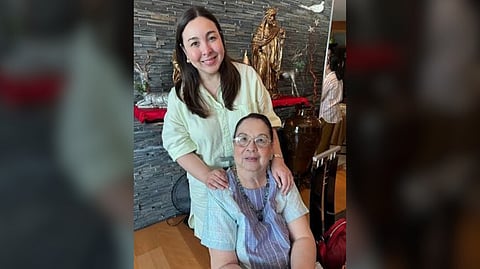 MARJORIE with mom Inday Barretto.