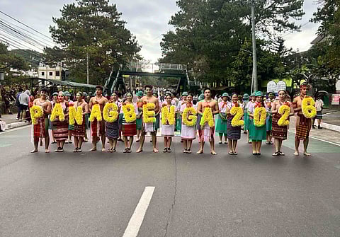 HUNDREDS of students showcase Cordillera culture in festival kickoff.