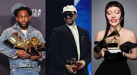 Kendrick Lamar, Bad Bunny, Lady Gaga