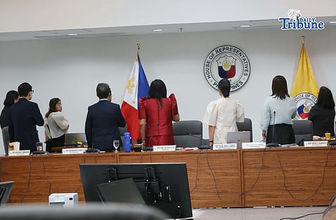 (February 02 2026) The House committee on justice held a first impeachment hearing against President Ferdinand Marcos Jr on Monday February 2 2026, at the house of representatives in Quezon City. Photo/Analy Labor