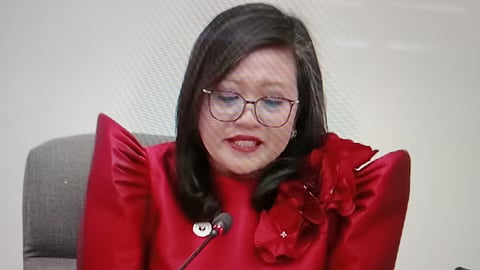 House committee on justice chair and Batangas Rep. Gerville Luistro