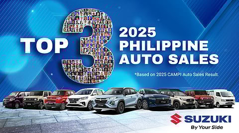 Suzuki Philippines ranks third in 2025 auto sales — CAMPI