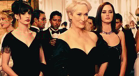 One of the iconic scene from The Devil Wears Prada