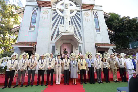 Mayor Isko Moreno on the commemoration of the 81st anniversary of the Battle for Manila. Courtesy Manila PIO