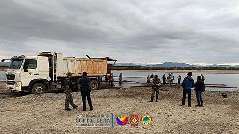 Cops sizes illegal lumber worth more than P300K and arrested 9 individuals in Sta. Marcela, Apayao. |Aldwin Quitasol. Photo Courtesy of Police Cordillera 
