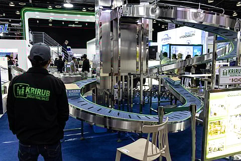 Visitors explore various processing and packaging devices from over 250 companies exhibiting at the 6th ProPak Philippines event at the World Trade Center in Pasay City on Wednesday, 4 February 2026.
