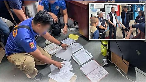 Police, DMW raid illegal travel agency