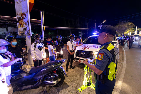  Evening checkpoint in Laoag flags traffic violations 
