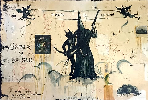 Murio la Verdad by Manuel Ocampo