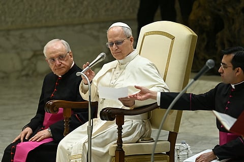 Pope Leo XIV cautions against a new arms race as the New START treaty nears expiration, urging Washington and Moscow to preserve nuclear limits.