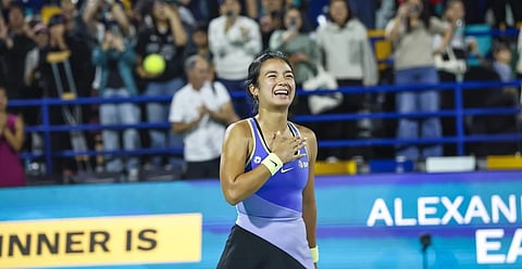 ALEX Eala is expected to climb to world No. 38 in the WTA ranking following a solid performance in the ongoing WTA 500 Abu Dhabi Open. 