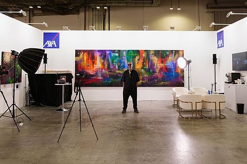 AT ART SG, AXA Philippines celebrates the power of art to inspire, connect and create impact — with Cyril Kongo and his iconic artwork. 