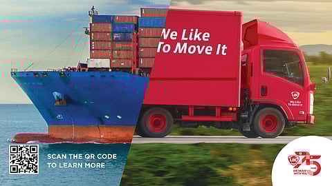 LBC. Delivering possibilities worldwide. Banner.