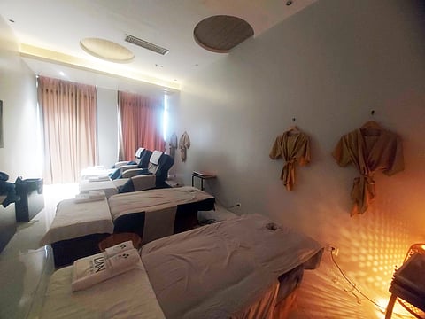 TREATMENT room for couples.