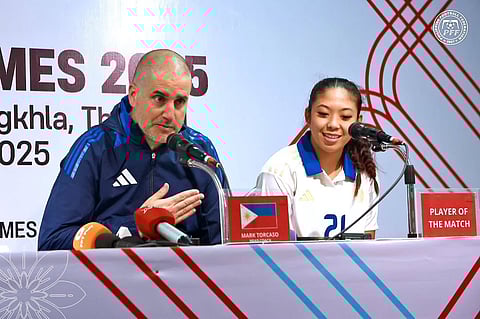 HEAD coach Mark Torcaso admits feeling a lot of pressure as the Filipinas attempt to make it to their second straight World Cup appearance.