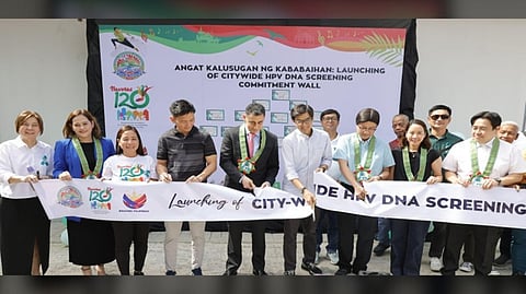 Navotas launches high-tech HPV screening