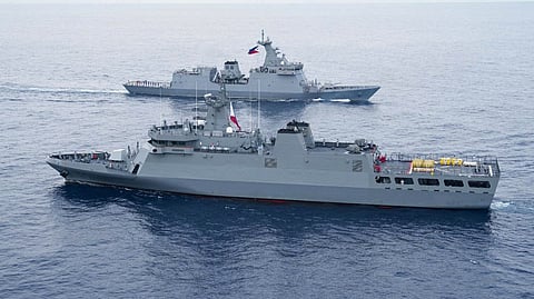 Navy pushes back against China