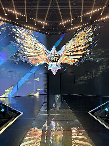 THE main stage of the M7 World Championship of Mobile Legends: Bang Bang in Jakarta.