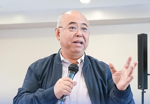 Atty. Vigor Mendoza II during a meeting with Transport operators on October 14, 2025