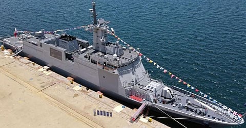 PN missile frigate joins int’l wargames
