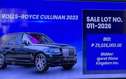 Baguio tourist landmark wins bid for high-profile luxury vehicle