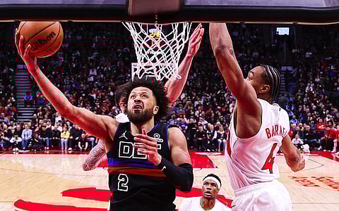 CADE Cunningham delivers, lifting the depleted Detroit Pistons to a 113-95 win over the Toronto Raptors in the NBA regular season.