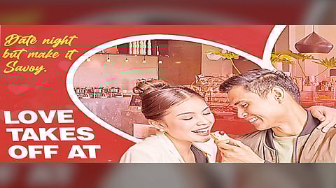 Love takes off at Savoy Hotel